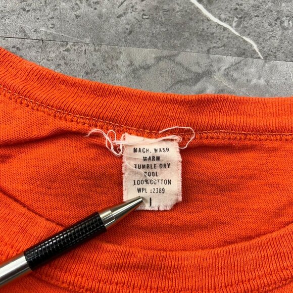 70s Vintage Frog Graphic Tee Mens Large Animals Nature Ribet Lilypad Reptiles - Picture 6 of 9